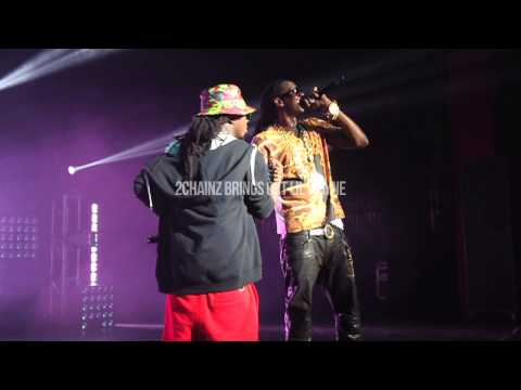 2 Chainz Brings Out Lebron James & Lil Wayne In Miami!