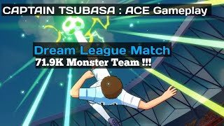 Too Freaking Strong 71.9k team PvP !!! CAPTAIN TSUBASA : ACE Global (EA) #captaintsubasaace #games screenshot 3