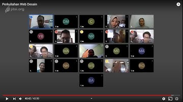 Perkuliahan Pemrograman Web