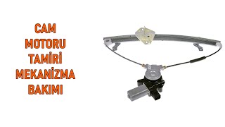 Cam Motoru Tamiri - Cam Krikosu Bakımı - Honda Accord K20 - K24 Power Window Motor and Regulator