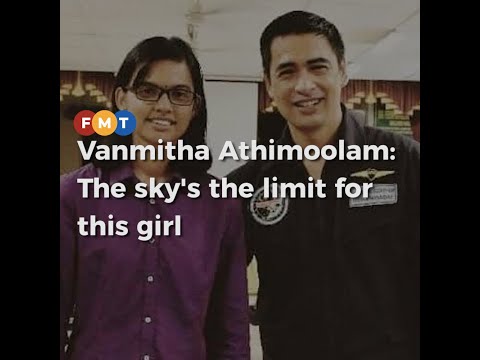 Vanmitha Athimoolam: The sky's the limit for this girl