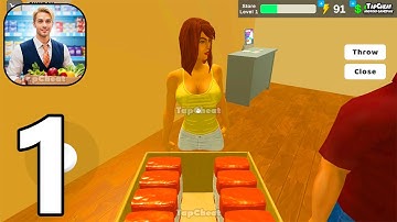 Supermarket Simulator 2024 - Gameplay Walkthrough Part 1 Grocery Store Manager (iOS, Android)