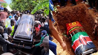 PAINFUL😭 Albert Ojwang Finally Buried To The Ground As Parents Watch In Tears💔