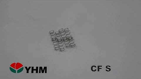 Multiple pitch Compression spring W.D 0.15mm｜CNC Compression Spring Machine CF-310｜YHM