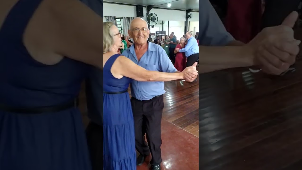 Bailinho de encerramento do ano terceira idade de quatro Pontes pr 