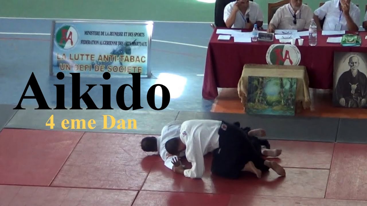 ⁣Aikido Passage De Grade 4 éme Dan Algerie