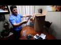 Unboxing canon HF G30 and low light test