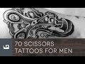 70 scissors tattoos for men