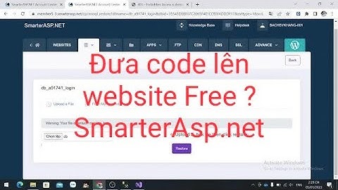 Hướng dẫn đưa code ASP.NET MVC lên Website miễn phí
