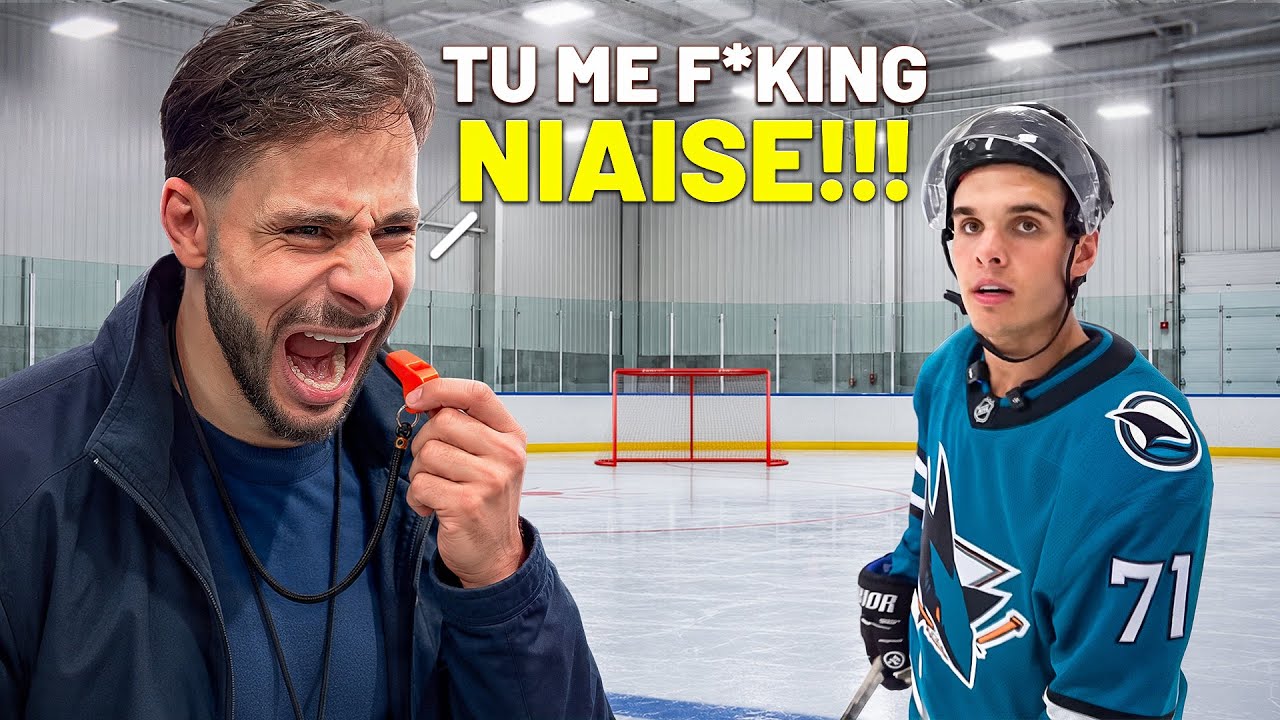 Je recommence le hockey avec Sherbatov