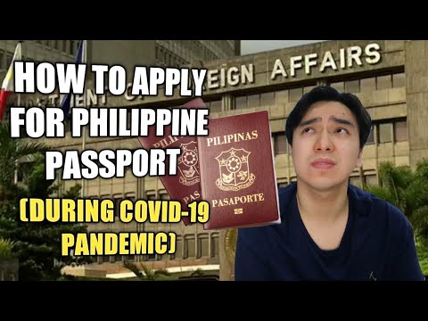Como aplicar para Philippine Passaporte (Durante Covid-19 Pandemic)