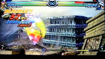 Tatsunoko vs Capcom UAS - Zero unique combo 7