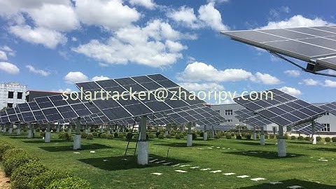 ZRD dual axis solar tracker