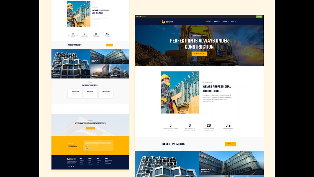 How to Make Responsive Construction Website Using WordPress With ...