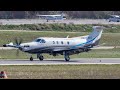 Pilatus PC-12 NG (OE-EMS) at Sabadell Airport.