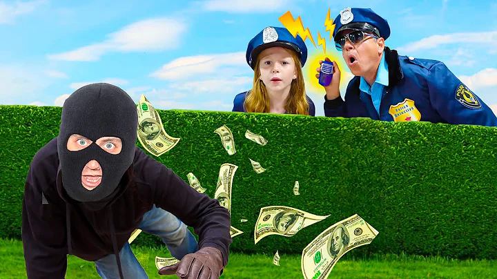 Nastya and dad are investigating crimes