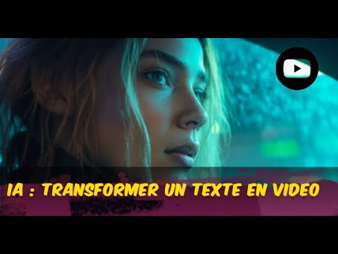 Intelligence artificielle transformez texte en video gratuit