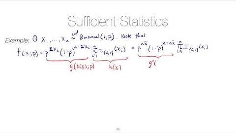 STAT 4520 Unit #5: Sufficient statistic factorization theorem