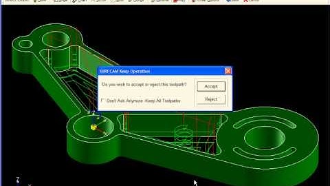 SURFCAM Tutorial - 2-Axis: Rest Machining