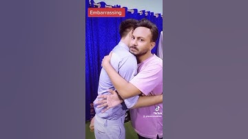 When someone goes Hug instead of hand shake