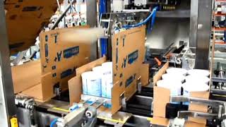 Infant milk powder cans packaging machine food can cartoner