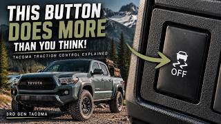 Hidden TCS Mode! | Toyota Tacoma Traction Control Explained | What This Button Actually Does