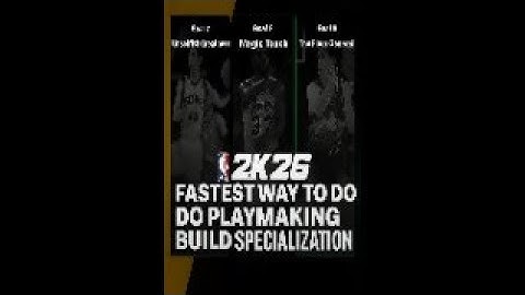 “Fastest Way to Complete Playmaking Build Specialization in 2K26!”