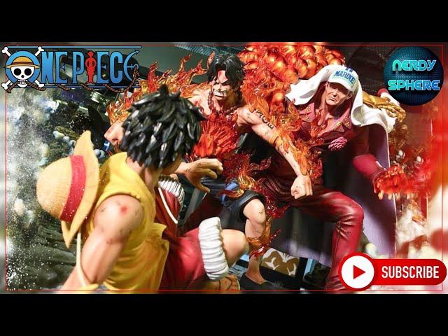 ONE PIECE MRC&YUME THE DEATH OF Portgas D.ACE Large Resin Limited