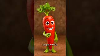 Am Carrot 🥕 | Boost Your Eyes, Glowing Skin &amp; Healthy Digestion Naturally!"#shorts#youtubeshorts