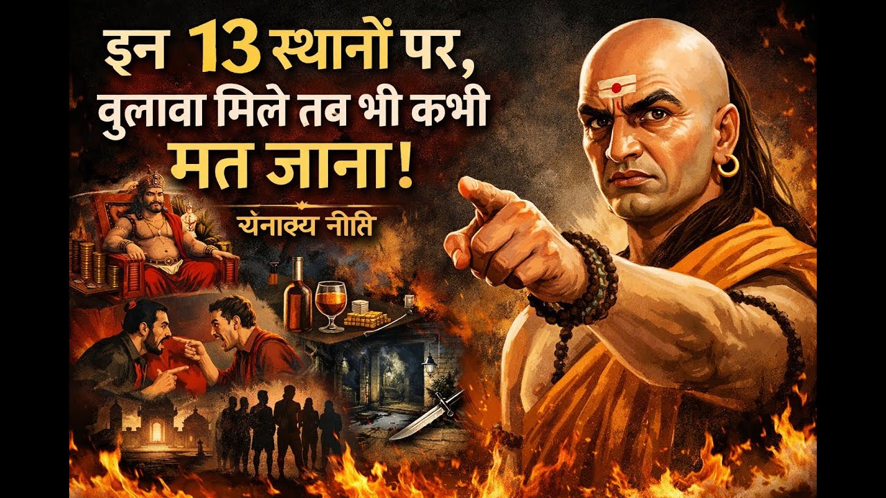 Chanakya Niti ; "इन 13 स्थानों पर बुलावा मिले तब भी कभी मत जाना" !  आचार्य चाणक्य की अमर नीति