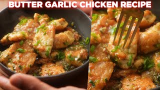 Easy Butter Garlic Chicken Recipe