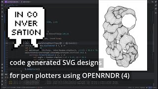 Celebrity Code generated SVG designs for pen plotters using OPENRNDR (4) Net Worth