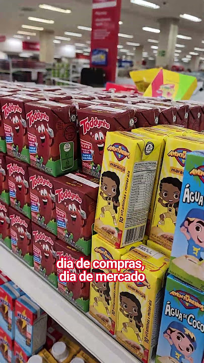 dia de compras, dia de mercado!