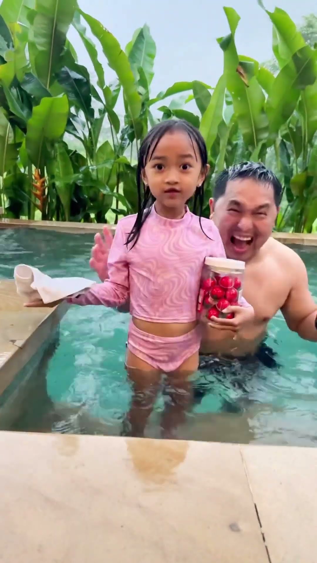 Prank on dad ??❤️??✅??