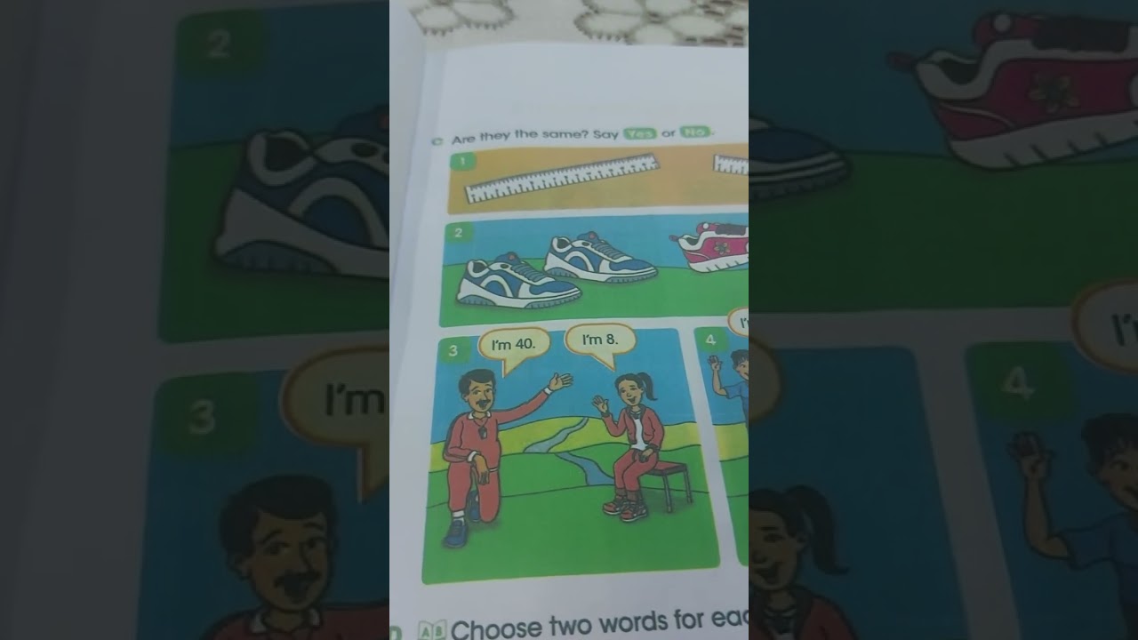 كتاب التلميذ انكليزي للصف الرابع الإبتدائي يونت 1 الدرس 4 