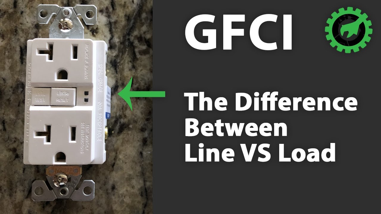 GFCI: Line vs Load - YouTube