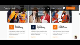 Construck - Building And Construction WordPress Theme
