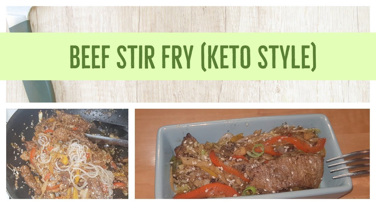 Beef Stir Fry (Keto Style) LCHF Stir Fry YouTube
