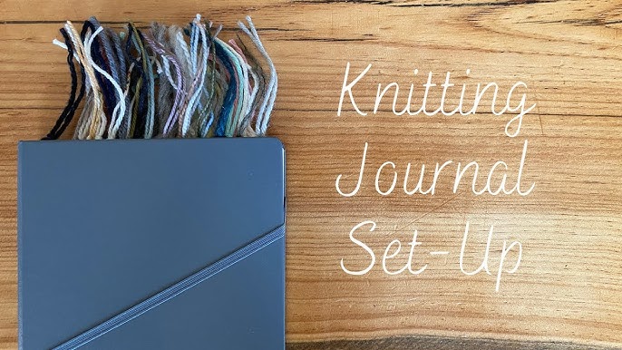 How to Setup a Knitting and Crochet Journal 