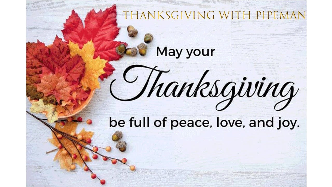 Thanksgiving with Pipeman. Tune in to WIN Thanksgiving Prizes for Shiprocked and more!