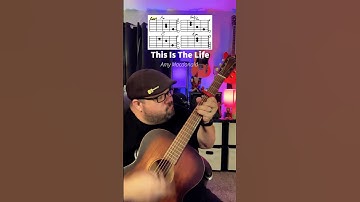 Thumbnail of This Is The Life by Amy Macdonald Guitar Tutorial! #shorts #guitar #music #youtubeshorts #guitarra
