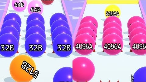 Ball Run 2048 Infinity Mode Android iOS Gameplay Part - 16 | ball run infinity