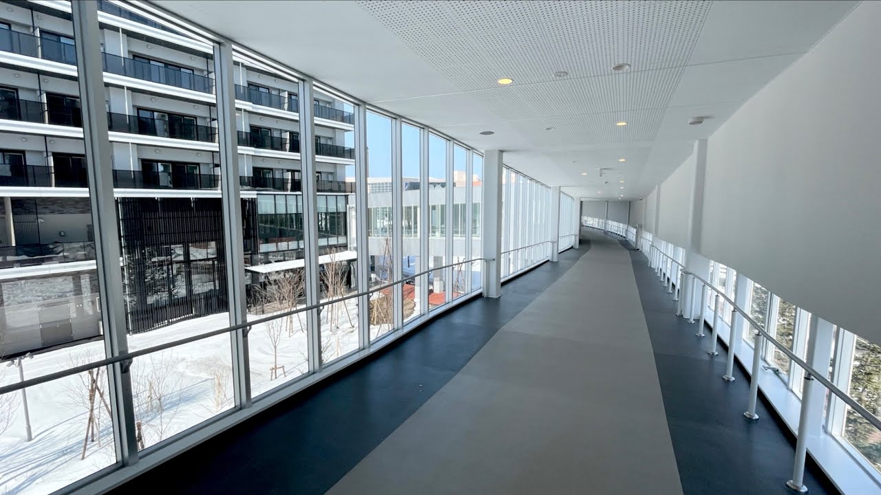 アリオ札幌へ直結空中歩廊が開通！実際に歩いてみた！【JR苗穂駅北口再開発】