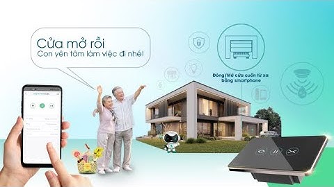 (Công tắc cửa cuốn Wifi) - Hướng dẫn đấu nối công tắc cửa cuốn Wifi Rạng Đông.
