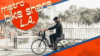 How To Use The METRO BIKE SHARE System | Bike Rental In Los Angeles