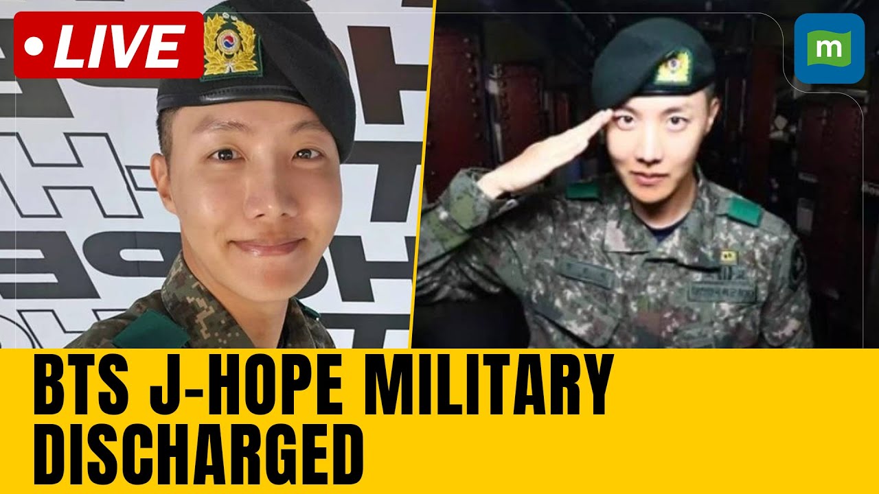 LIVE BTS Star J-Hope To Be Discharged From The Military | BTS News