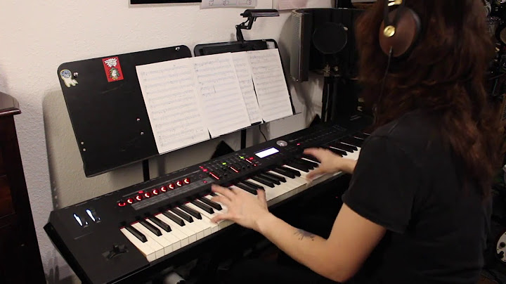 Teenage Kicks Piano version - Piano performance video thumbnail