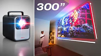 My Cinema-Grade 300” Laser Projector Setup – Nebula X1