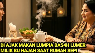 KISAH NYATA,PEMUDA KUL1 BANGUNAN NEKAD HAM1L1N BU HAJAH CANTIK UMUR 40 TAHUN,TERNYATA SALING SUK4