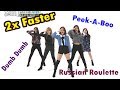 Red Velvet 2X FASTER - Dumb Dumb   Russian Roulette & Peek-A-Boo [WEEKLY IDOL]